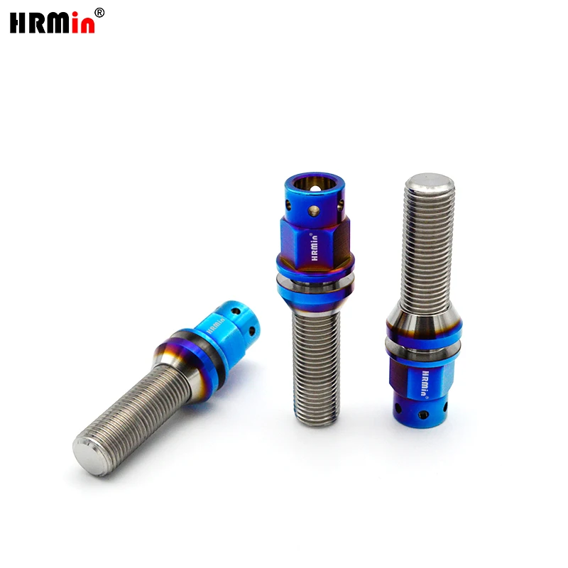 HRMin High quality M14*1.25 /M12*1.5mm Gr.5 titanium Conical seat free washer wheel bolt titanium bolt 20ps For BMW
HRMin High quality M14*1.25 /M12*1.5mm Gr.5 titanium Conical seat free washer wheel bolt titanium bolt 20ps For BMW
