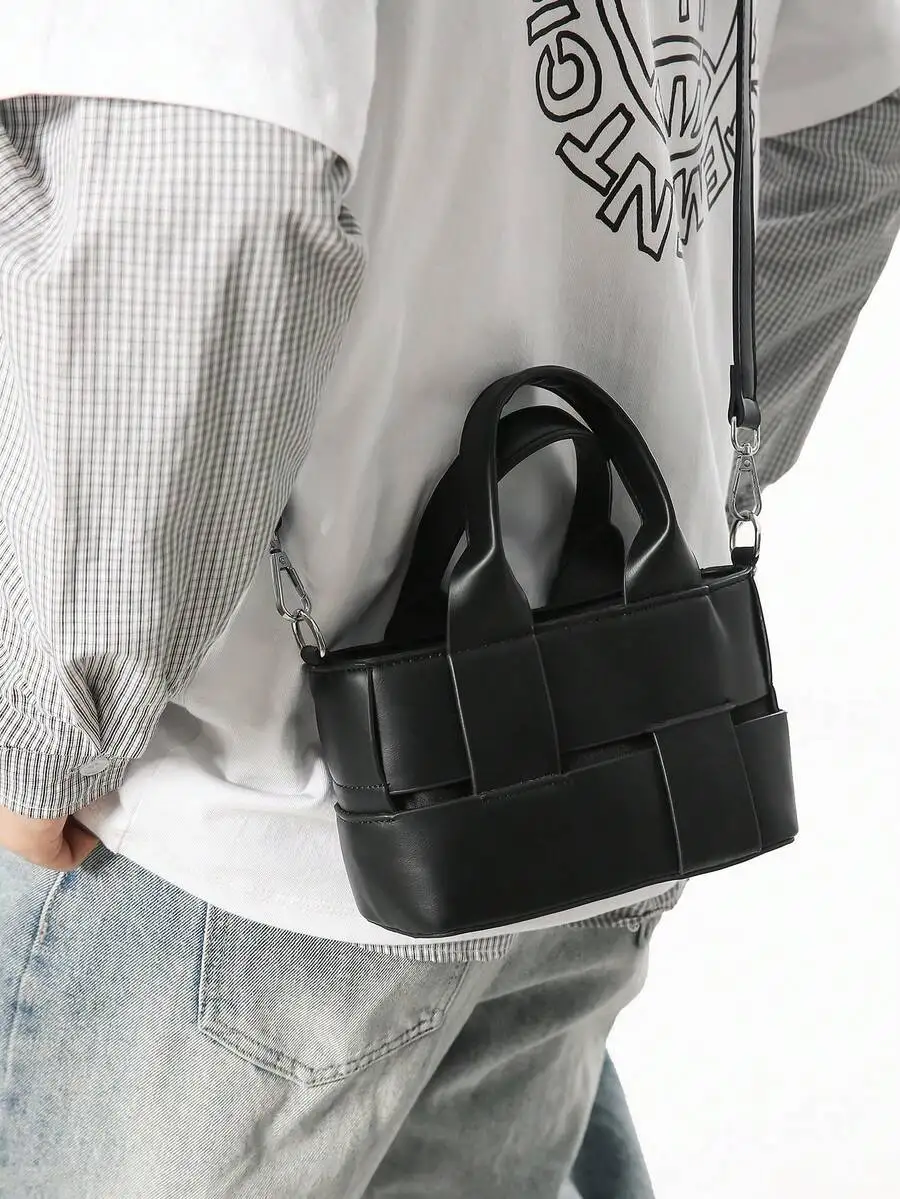 Men's Waterproof PU Leather Messenger Bag, Square Shoulder Handbag for Casual Business Travel Toiletry Storage, Large Capacity
Men's Waterproof PU Leather Messenger Bag, Square Shoulder Handbag for Casual Business Travel Toiletry Storage, Large Capacity