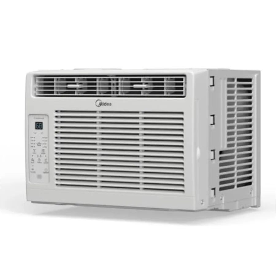 Window air conditioner for small rooms up to 250 sq. ft., white ABS plastic, 6, 000 BTU cooling capacity, includes Comfort Sens
Window air conditioner for small rooms up to 250 sq. ft., white ABS plastic, 6, 000 BTU cooling capacity, includes Comfort Sens