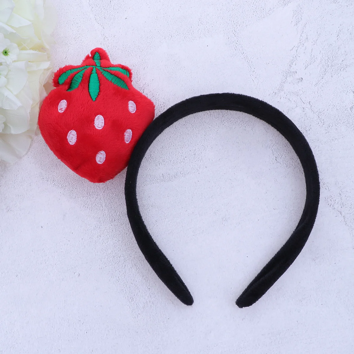 Plush Hair Fruit Headband Fresh Headwear Hair Accessories for Party Cosplay Hair Decor (Strawberry) strawberry hair hoop
Plush Hair Fruit Headband Fresh Headwear Hair Accessories for Party Cosplay Hair Decor (Strawberry) strawberry hair hoop
