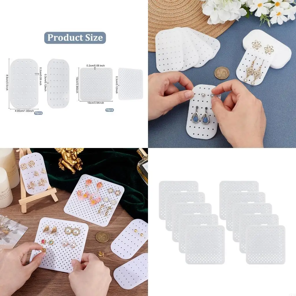Multifunctional Acrylic Earring Rack With 44 Holes Convenient For Organizing And Showcasing Your Collection
Multifunctional Acrylic Earring Rack With 44 Holes Convenient For Organizing And Showcasing Your Collection