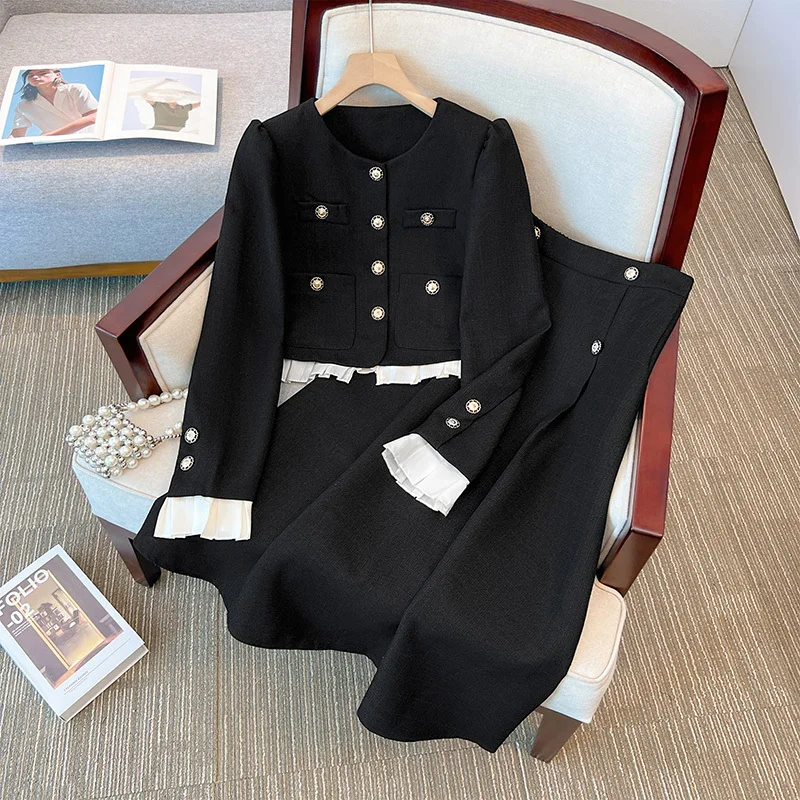 Весенние французские модные комплекты из двух предметов 2024, женские куртки, пальто + длинная юбка, комплекты женской одежды Conjuntos Femininos Elegantes
Весенние французские модные комплекты из двух предметов 2024, женские куртки, пальто + длинная юбка, комплекты женской одежды Conjuntos Femininos Elegantes