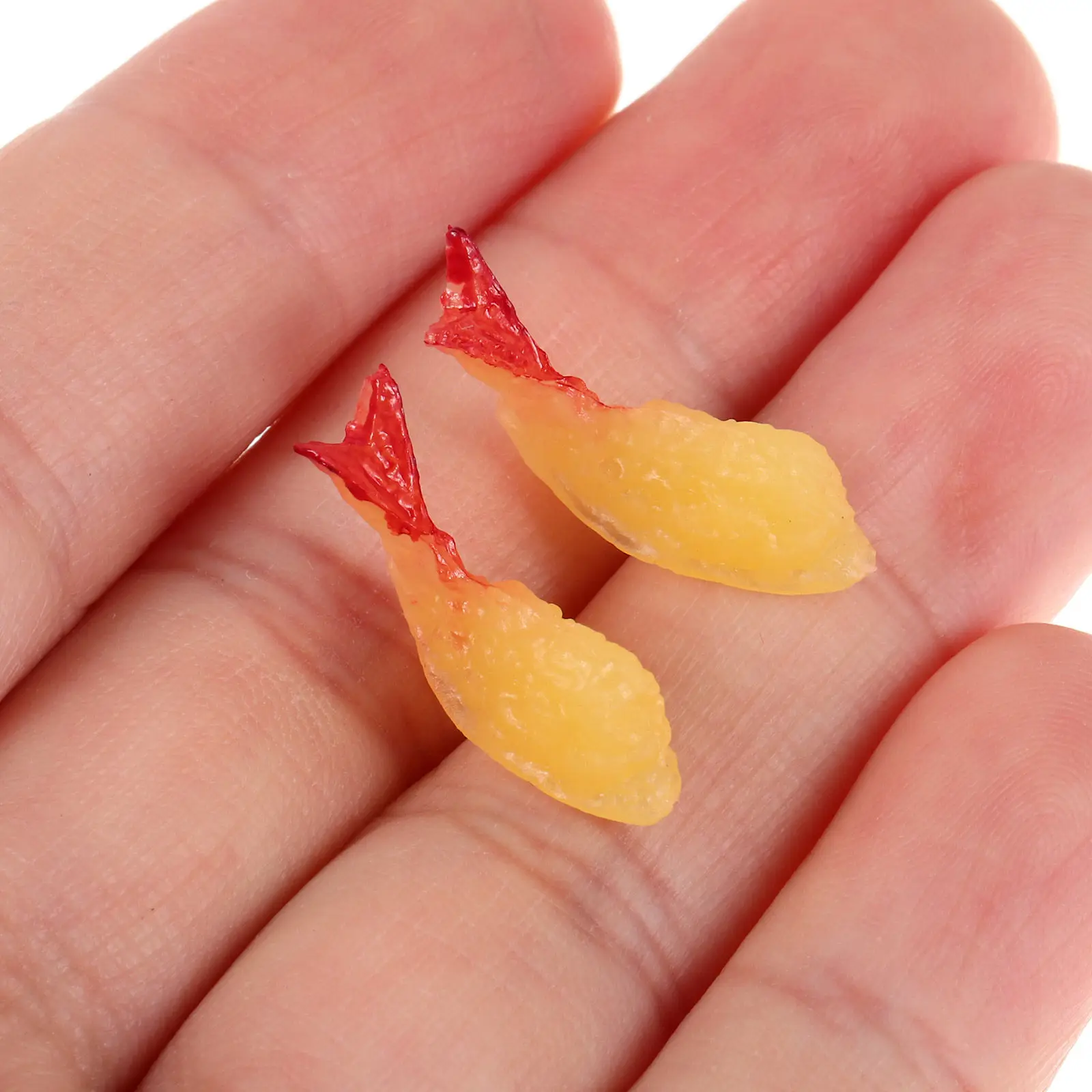 20 шт. миниатюрных креветок темпура, реалистичная имитация японской еды, реквизит для ролевых игр, декор для кукольного домика, имитация морепродуктов
20 шт. миниатюрных креветок темпура, реалистичная имитация японской еды, реквизит для ролевых игр, декор для кукольного домика, имитация морепродуктов