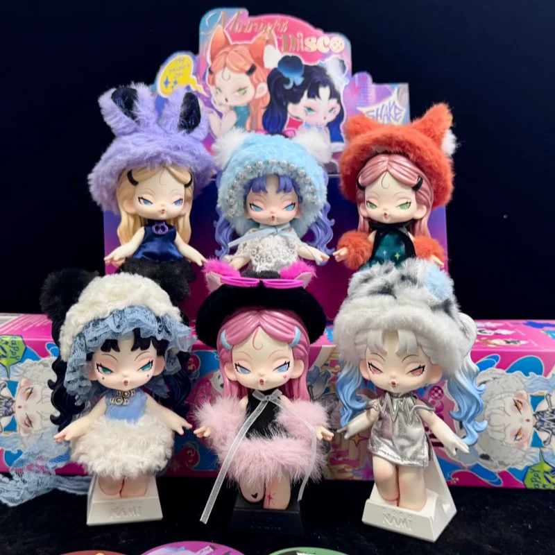 Горячая распродажа: Оригинальная игрушка-сюрприз в закрытой упаковке, серия «Полуночный дискотек», виниловая фигурка, милый кавайный кулон, модный подарок для девочки
Горячая распродажа: Оригинальная игрушка-сюрприз в закрытой упаковке, серия «Полуночный дискотек», виниловая фигурка, милый кавайный кулон, модный подарок для девочки