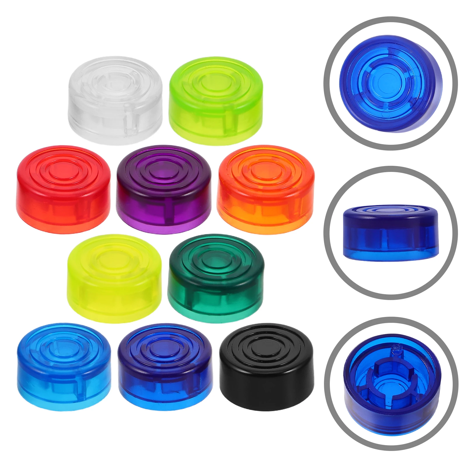 10pcs Guitar Effect Pedal Footswitch Cap Plastic Foot Nail Compact Durable Protection Compatible With Electric Guitar Effects
10pcs Guitar Effect Pedal Footswitch Cap Plastic Foot Nail Compact Durable Protection Compatible With Electric Guitar Effects