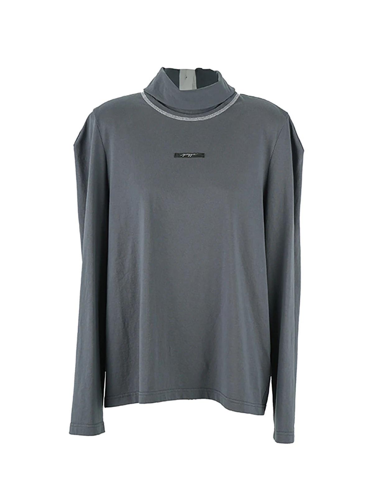 Brand High Collar oulder Pad Long Sve T irt Top DEARSOCUTE Casual Sle Loose Fit Cotton Crew Ne Tee
Brand High Collar oulder Pad Long Sve T irt Top DEARSOCUTE Casual Sle Loose Fit Cotton Crew Ne Tee