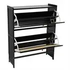 Black Rectangular Natural Rattan Shoe Cabinet, Free Standing Shoe Racks, Shoe Cabinet
Black Rectangular Natural Rattan Shoe Cabinet, Free Standing Shoe Racks, Shoe Cabinet