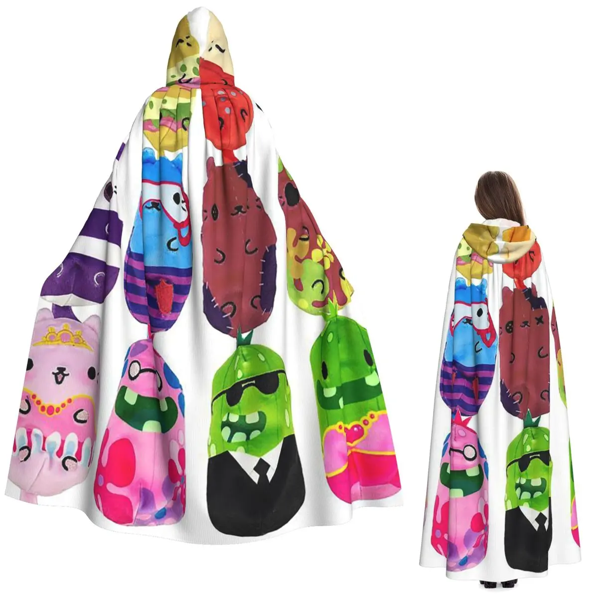 Cats Vs Pickles 12-Pack Long Hooded Cloak Witch Medieval Costume Cosplay Cape HalloweenParty Adult Unisex
Cats Vs Pickles 12-Pack Long Hooded Cloak Witch Medieval Costume Cosplay Cape HalloweenParty Adult Unisex