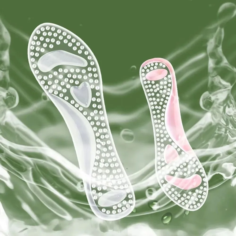 1 pair New Anti Slip Sole Pads Summer Comfortable Gel Insoles Self-adhesive Silicone Cushion For High-Heels
1 pair New Anti Slip Sole Pads Summer Comfortable Gel Insoles Self-adhesive Silicone Cushion For High-Heels