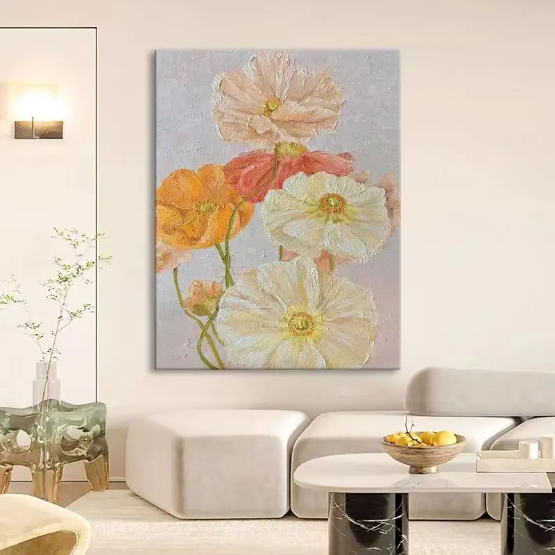 Custom Pure Hand-painted Oil Painting Living Room Background Wall Decorative Painting Flowers Large Art Canvas Painting
Custom Pure Hand-painted Oil Painting Living Room Background Wall Decorative Painting Flowers Large Art Canvas Painting