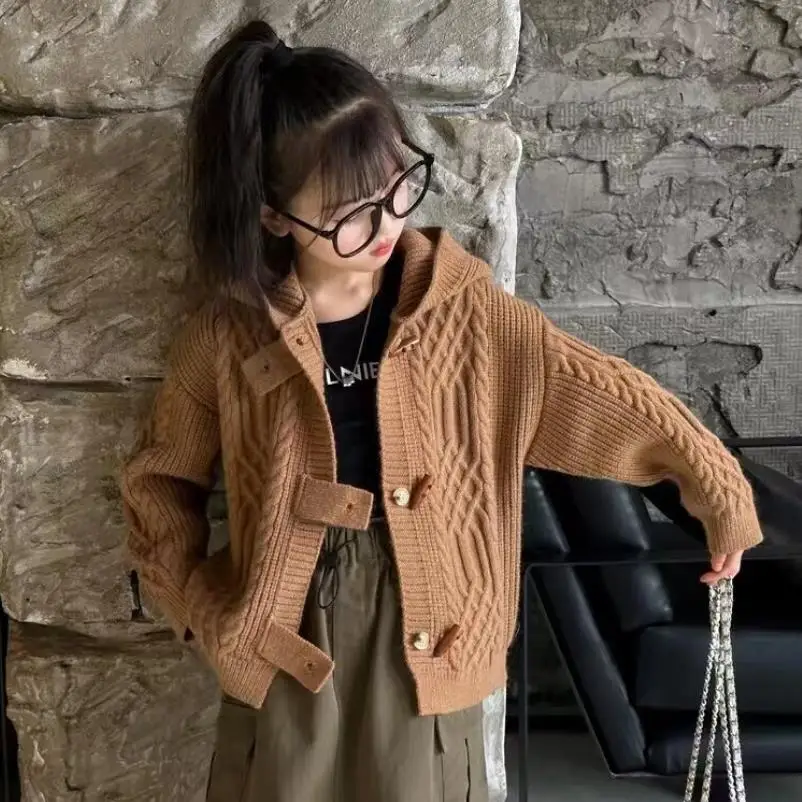 2023 Spring Autumn New Sweater Girl And Boys Hooded Outerwear High Quality Children Knitting 2-14 Years Wz1217
2023 Spring Autumn New Sweater Girl And Boys Hooded Outerwear High Quality Children Knitting 2-14 Years Wz1217