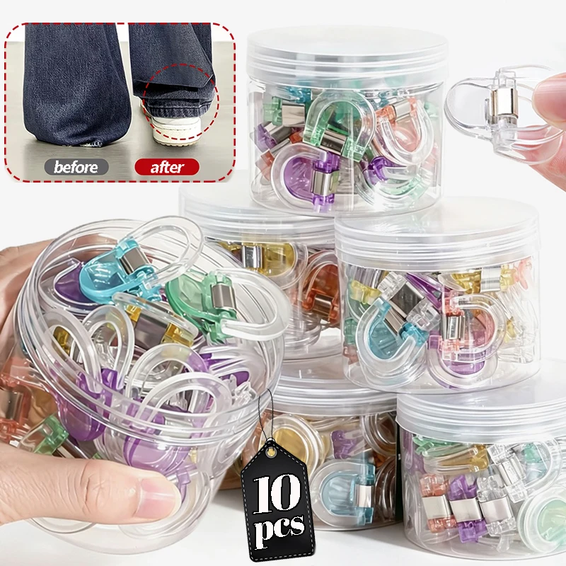2-20pcs Invisible Pants Clips No Sew Waist Reducer Adjustable Retractable Button for Jeans Loose Button Perfect Fit Clothes Tool
2-20pcs Invisible Pants Clips No Sew Waist Reducer Adjustable Retractable Button for Jeans Loose Button Perfect Fit Clothes Tool