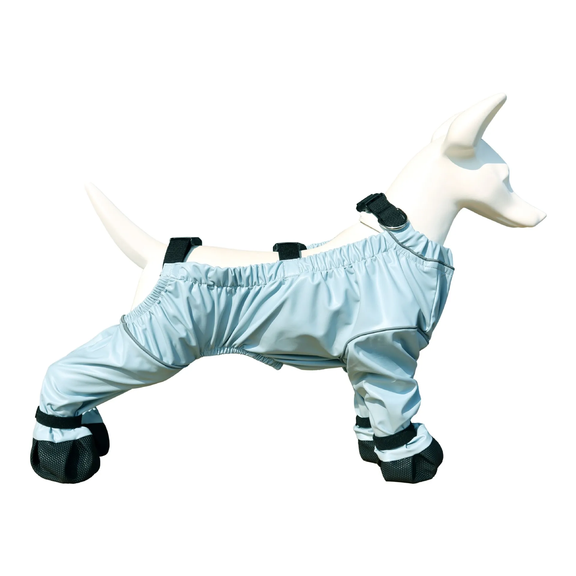 Anti-dirty dog shoes, pet shoes, dust-proof dog foot cover, anti-take-off four-legged pants, anti-drop belly one-piece shoes
Anti-dirty dog shoes, pet shoes, dust-proof dog foot cover, anti-take-off four-legged pants, anti-drop belly one-piece shoes