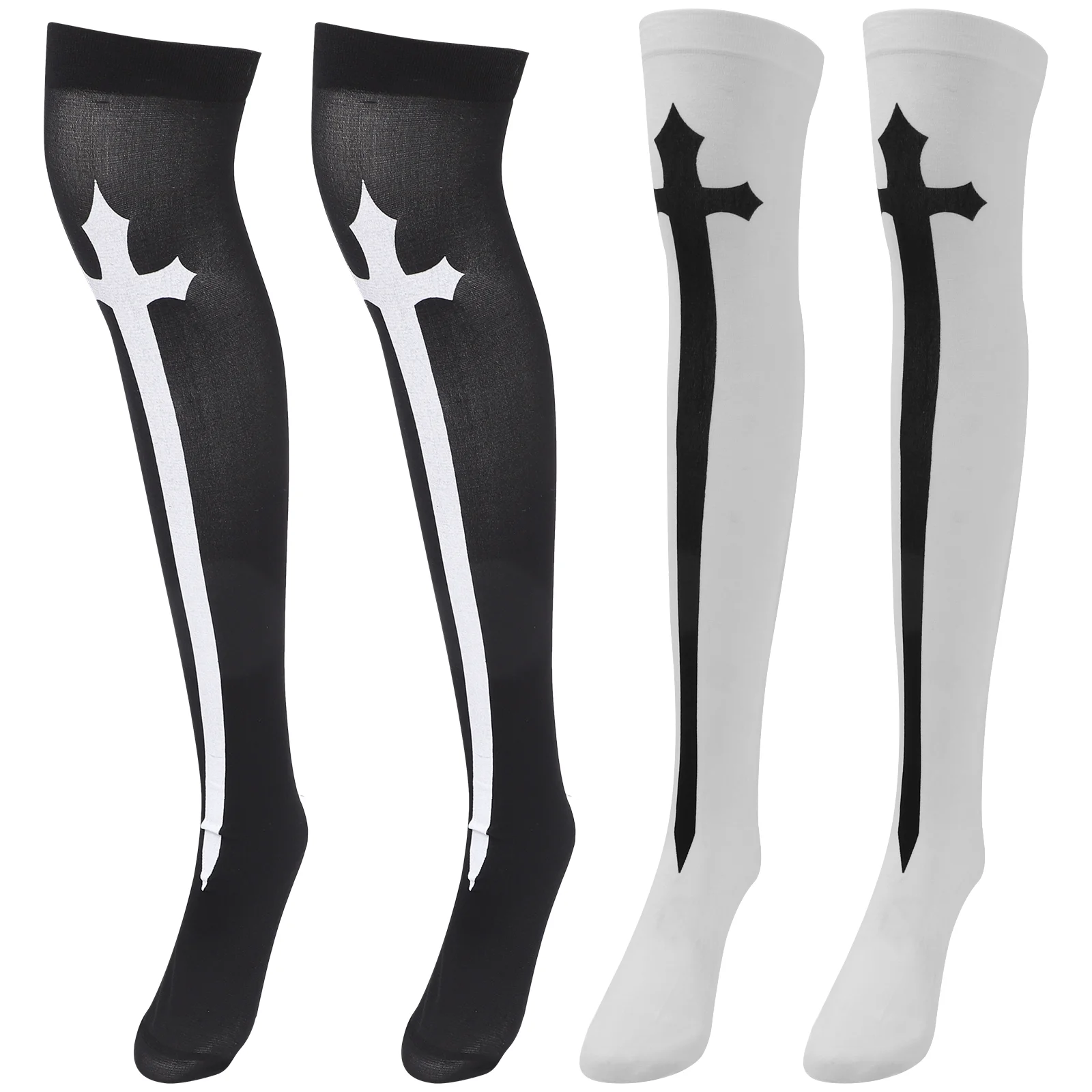 2 Pairs Women's Vests Nun Clothes Tube Socks Cosplay Stockings Party Costume Long Black Halloween High
2 Pairs Women's Vests Nun Clothes Tube Socks Cosplay Stockings Party Costume Long Black Halloween High