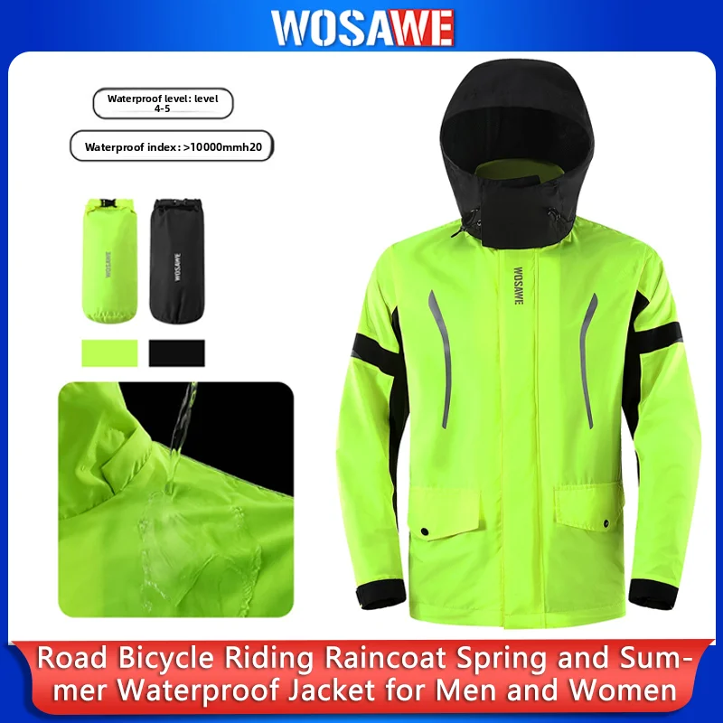 WOSAWE Motorcycle Raincoat Rainstorm Prevention Jacket Pants Camping Hiking Fishing Raincoat Motorcyclist Rider Rain
WOSAWE Motorcycle Raincoat Rainstorm Prevention Jacket Pants Camping Hiking Fishing Raincoat Motorcyclist Rider Rain