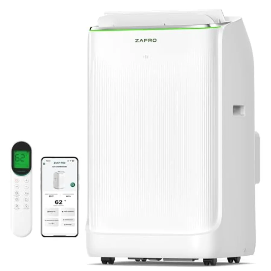 Умный инверторный портативный кондиционер 14000 BTU с двумя шлангами, энергосберегающий, ультратихий (42 дБ), без дренажа, с управлением через приложение
Умный инверторный портативный кондиционер 14000 BTU с двумя шлангами, энергосберегающий, ультратихий (42 дБ), без дренажа, с управлением через приложение