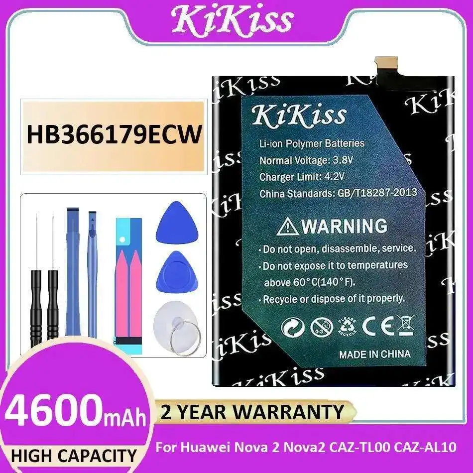 4600Mah HB366179ECW High Compatibility Mobile Phone Battery Reliable Power Supply For Huawei Nova 2 Nova2 Caz-TL00 Caz-AL10
4600Mah HB366179ECW High Compatibility Mobile Phone Battery Reliable Power Supply For Huawei Nova 2 Nova2 Caz-TL00 Caz-AL10