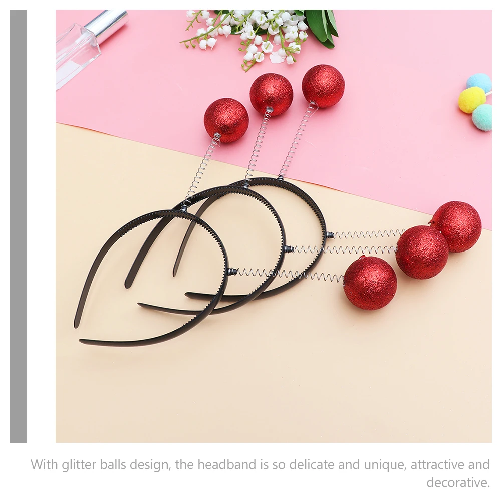 Antenna Headband Glitter Balls Party Costume Hoops Decorative Hairbands Cosplay Accessory Ball
Antenna Headband Glitter Balls Party Costume Hoops Decorative Hairbands Cosplay Accessory Ball