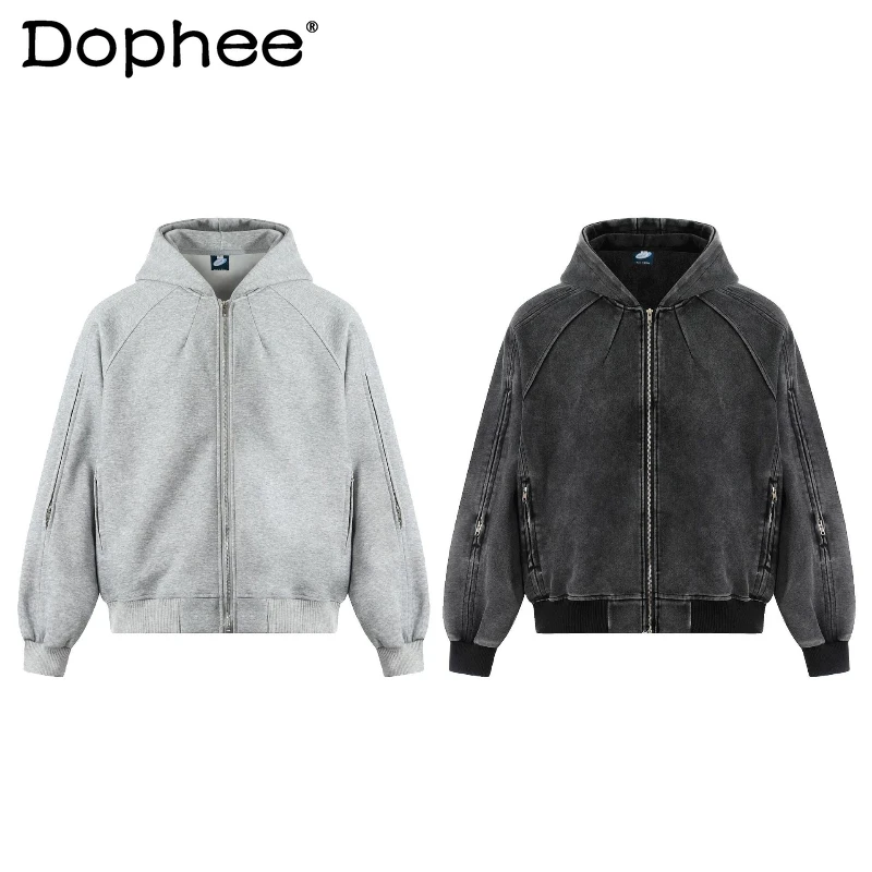 Men's 2026 Spring Summer New High Street Fashion Hoodies Jackets Zipper Sweatshirts Long Sleeve Handsome Loose Comfort Chic Tops
Men's 2026 Spring Summer New High Street Fashion Hoodies Jackets Zipper Sweatshirts Long Sleeve Handsome Loose Comfort Chic Tops