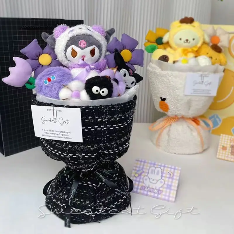 Мультяшный аниме My Melody Kouromi плюшевый ToysFlower ручной букет подарок на день Святого Валентина Рождество Выпускной День день рождения
Мультяшный аниме My Melody Kouromi плюшевый ToysFlower ручной букет подарок на день Святого Валентина Рождество Выпускной День день рождения