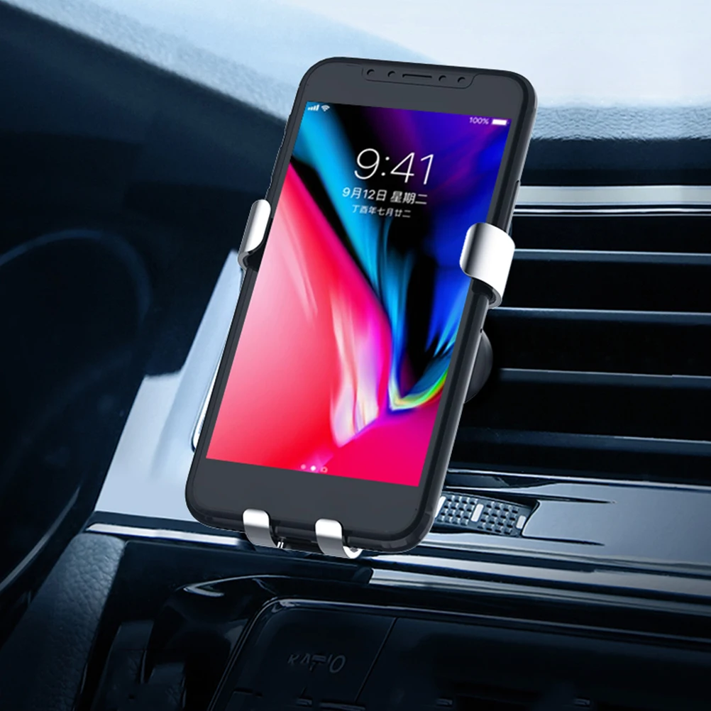 Car Air Vent Phone Holder for 4-6.2 Inch Devices Metal Stand with 360 Rotation Anti-Slip Pad Easy Installation No Tools
Car Air Vent Phone Holder for 4-6.2 Inch Devices Metal Stand with 360 Rotation Anti-Slip Pad Easy Installation No Tools