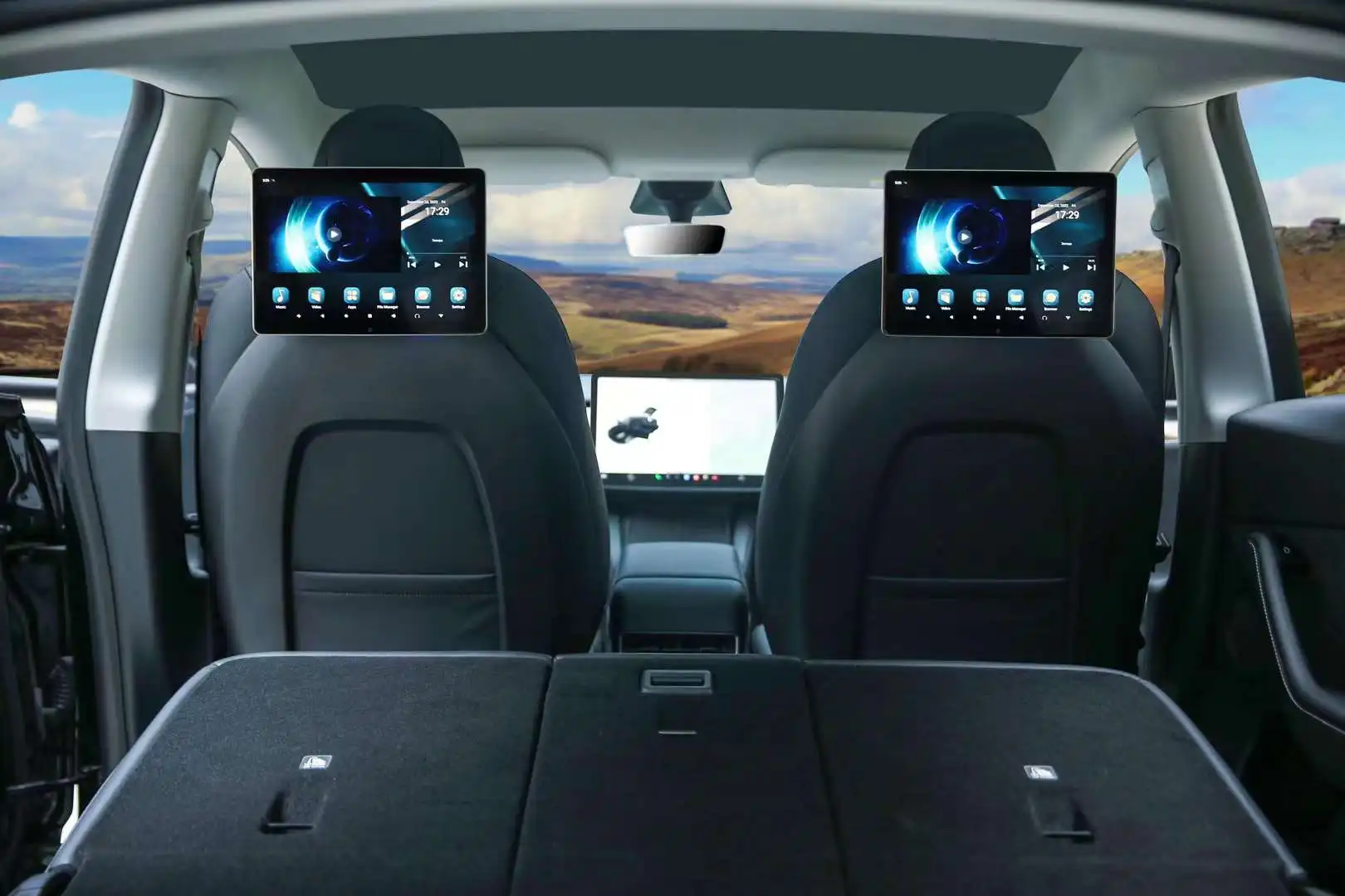 NaviHua Multimedia Android Car Headrest Monitor Tesla Style Rear Seat Entertainment Music Video Player USB WIFI BT New Upgrade
NaviHua Multimedia Android Car Headrest Monitor Tesla Style Rear Seat Entertainment Music Video Player USB WIFI BT New Upgrade