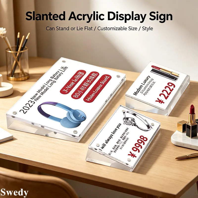 5 Pieces 10x7cm Magnetic Acrylic Sign Holder Display Stand Price Label Card Holder Restaurant Document Menu Paper Poster Frame
5 Pieces 10x7cm Magnetic Acrylic Sign Holder Display Stand Price Label Card Holder Restaurant Document Menu Paper Poster Frame