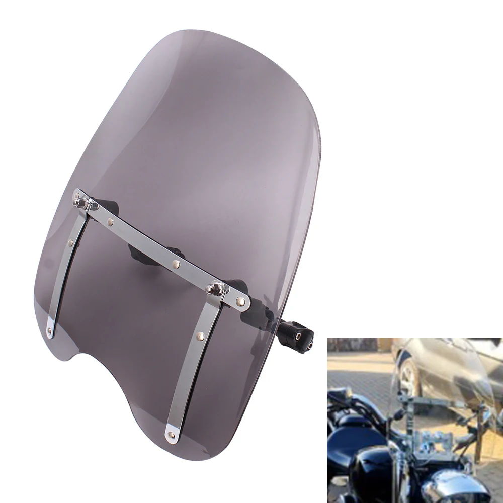 Motorcycle Universal 7/8"&1" Windshield Windscreen For Harley Honda Shadow ACE 750 Aero Spirit 1100 Suzuki Dyna Fatboy Yamaha
Motorcycle Universal 7/8"&1" Windshield Windscreen For Harley Honda Shadow ACE 750 Aero Spirit 1100 Suzuki Dyna Fatboy Yamaha