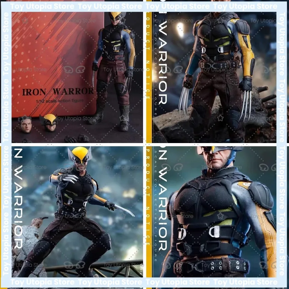 Wolverine Action Figure 6" X-Men Articulated Soldier Model Superhero Iron Warrior Simulation Full Set Anime Toy
Wolverine Action Figure 6" X-Men Articulated Soldier Model Superhero Iron Warrior Simulation Full Set Anime Toy