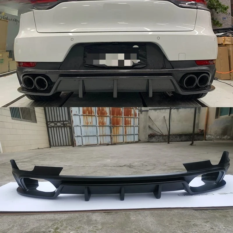 Для Porsche Macan 2014-2022 углеродное волокно, диффузор заднего бампера, комплект кузова автомобиля 
Для Porsche Macan 2014-2022 углеродное волокно, диффузор заднего бампера, комплект кузова автомобиля