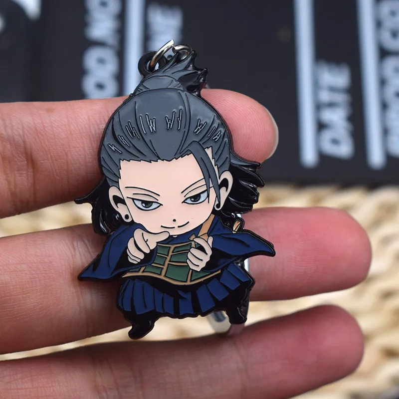 Anime Jujutsu Kaisen Keychain Necklace Cartoon Geto Suguru Figure Enamel Pendant Keyring Cosplay Props Jewelry Gift For Friends
Anime Jujutsu Kaisen Keychain Necklace Cartoon Geto Suguru Figure Enamel Pendant Keyring Cosplay Props Jewelry Gift For Friends