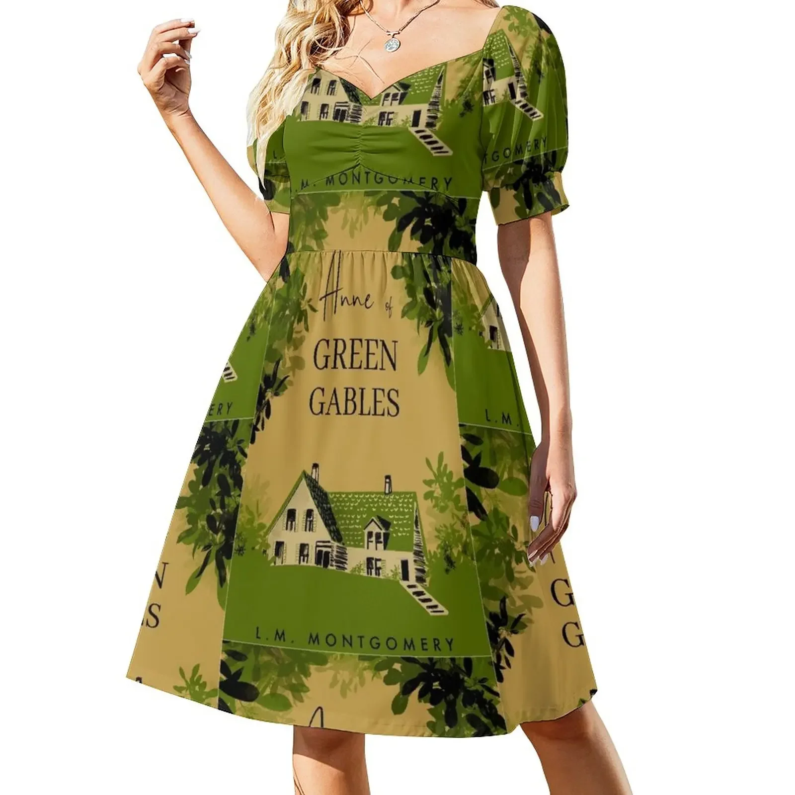 Anne of Green Gables Children's Book Cover Short-Sleeved Dress summer dress woman 2025 trendy long dress women
Anne of Green Gables Children's Book Cover Short-Sleeved Dress summer dress woman 2025 trendy long dress women