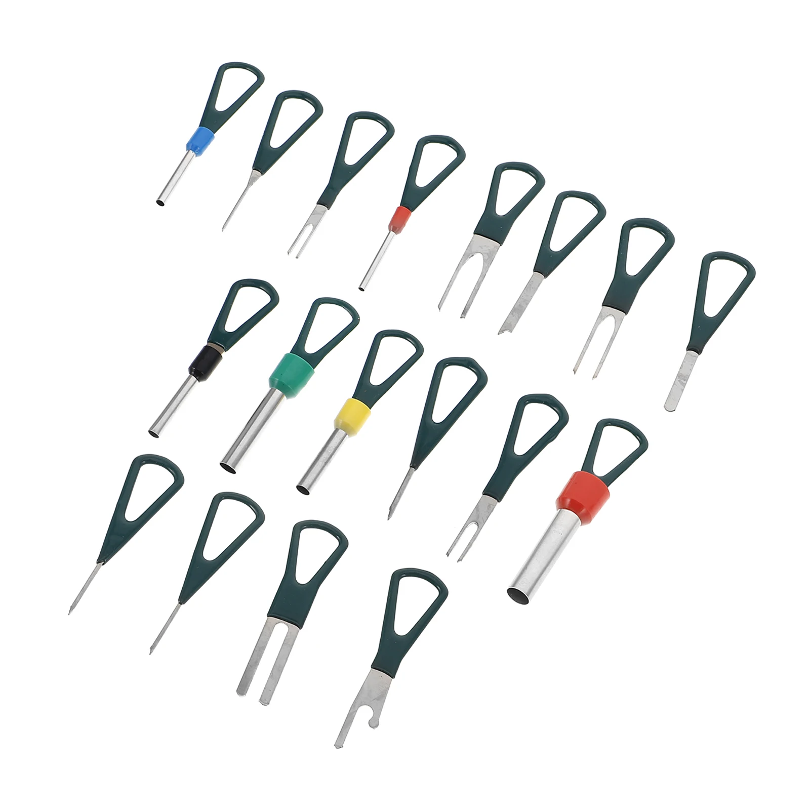 18pcs Harness Terminal Tools Wire Pin Removal Electrical Connector Set Automotive Repair Kit Terminal Clip Remover Pins
18pcs Harness Terminal Tools Wire Pin Removal Electrical Connector Set Automotive Repair Kit Terminal Clip Remover Pins