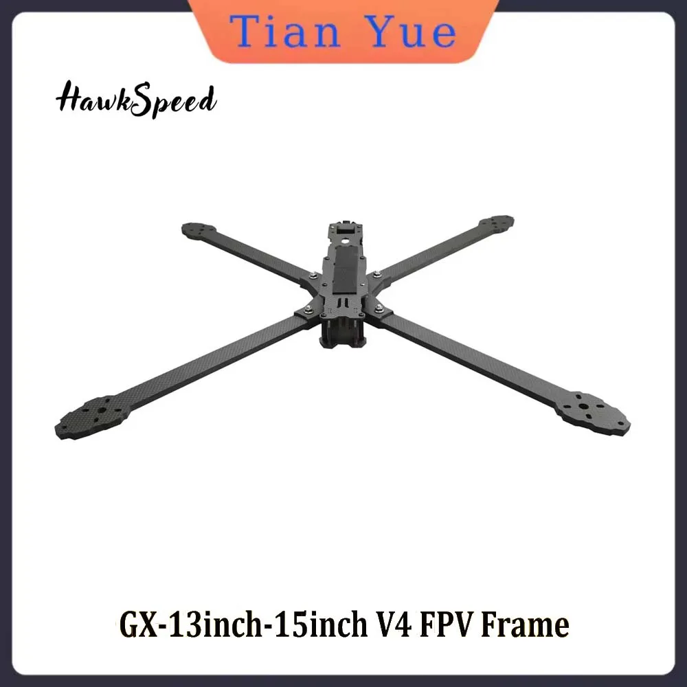 TEARCKEP GX-V4 13 дюймов/15 дюймов FPV Drone Frame KIT 590 мм/660 мм из углеродного волокна для RC FPV Racing Drone Quadcopter
TEARCKEP GX-V4 13 дюймов/15 дюймов FPV Drone Frame KIT 590 мм/660 мм из углеродного волокна для RC FPV Racing Drone Quadcopter
