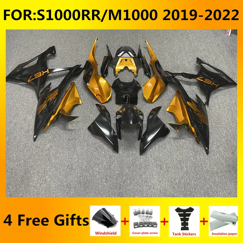 NEW ABS Motorcycle full fairings kit fit For S1000RR S 1000 RR S1000 RR m1000 2019 2020 2021 2022 Fairing kits set gold black
NEW ABS Motorcycle full fairings kit fit For S1000RR S 1000 RR S1000 RR m1000 2019 2020 2021 2022 Fairing kits set gold black