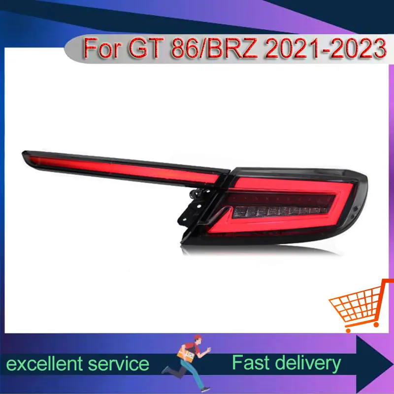 Upgrade Automobile Rear Lamp For Toyota GT 86 BRZ 2021-2023 Refit New Style Taillight With LED Running Reversing Lights Assembly
Upgrade Automobile Rear Lamp For Toyota GT 86 BRZ 2021-2023 Refit New Style Taillight With LED Running Reversing Lights Assembly