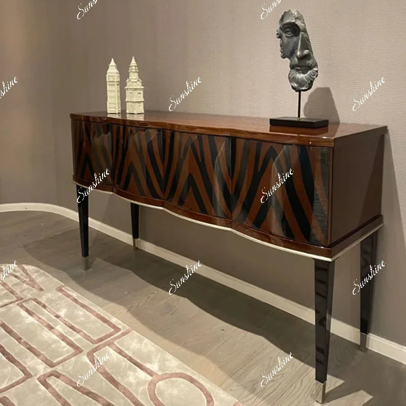 European solid wood porch cabinet light luxury style entrance living room porch
European solid wood porch cabinet light luxury style entrance living room porch