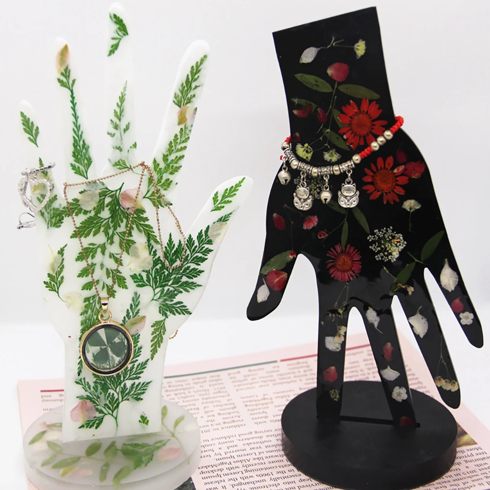 Hand Shape Silicone Jewelry Display Mold for Resin Epoxy Casting Reusable Craft Accessory Holder DIY Ornament Part
Hand Shape Silicone Jewelry Display Mold for Resin Epoxy Casting Reusable Craft Accessory Holder DIY Ornament Part