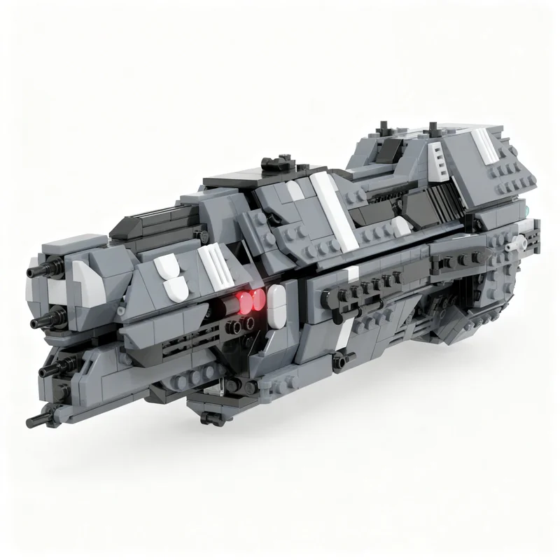 913PCS MOC Space Battle Valiant Class Super Heavy Cruiser Model Building Blocks Collectible Display DIY Creative Puzzle Gift Set
913PCS MOC Space Battle Valiant Class Super Heavy Cruiser Model Building Blocks Collectible Display DIY Creative Puzzle Gift Set