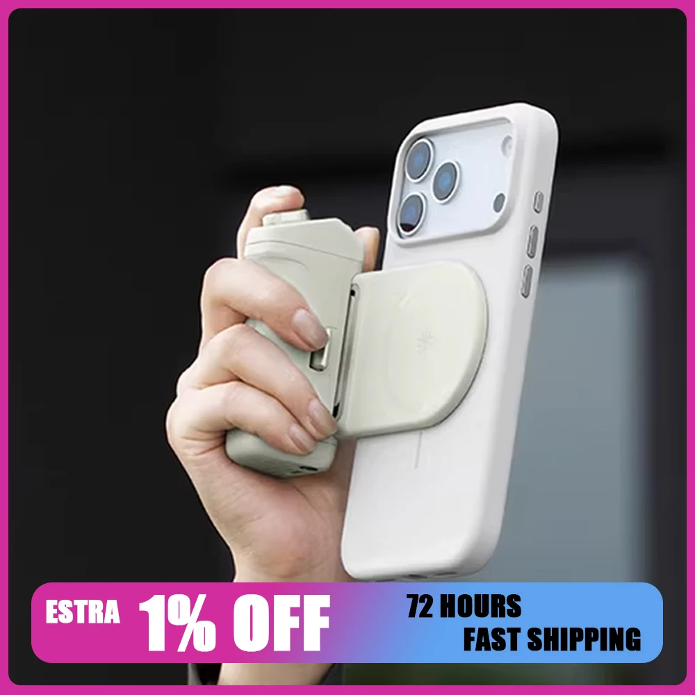 PGYTECH MagCam 2 Phone Grip 3-in-1 Modular Kit Bluetooth Remote & Charging Handle & MagSafe Magnetic Wireless Charging Stand
PGYTECH MagCam 2 Phone Grip 3-in-1 Modular Kit Bluetooth Remote & Charging Handle & MagSafe Magnetic Wireless Charging Stand