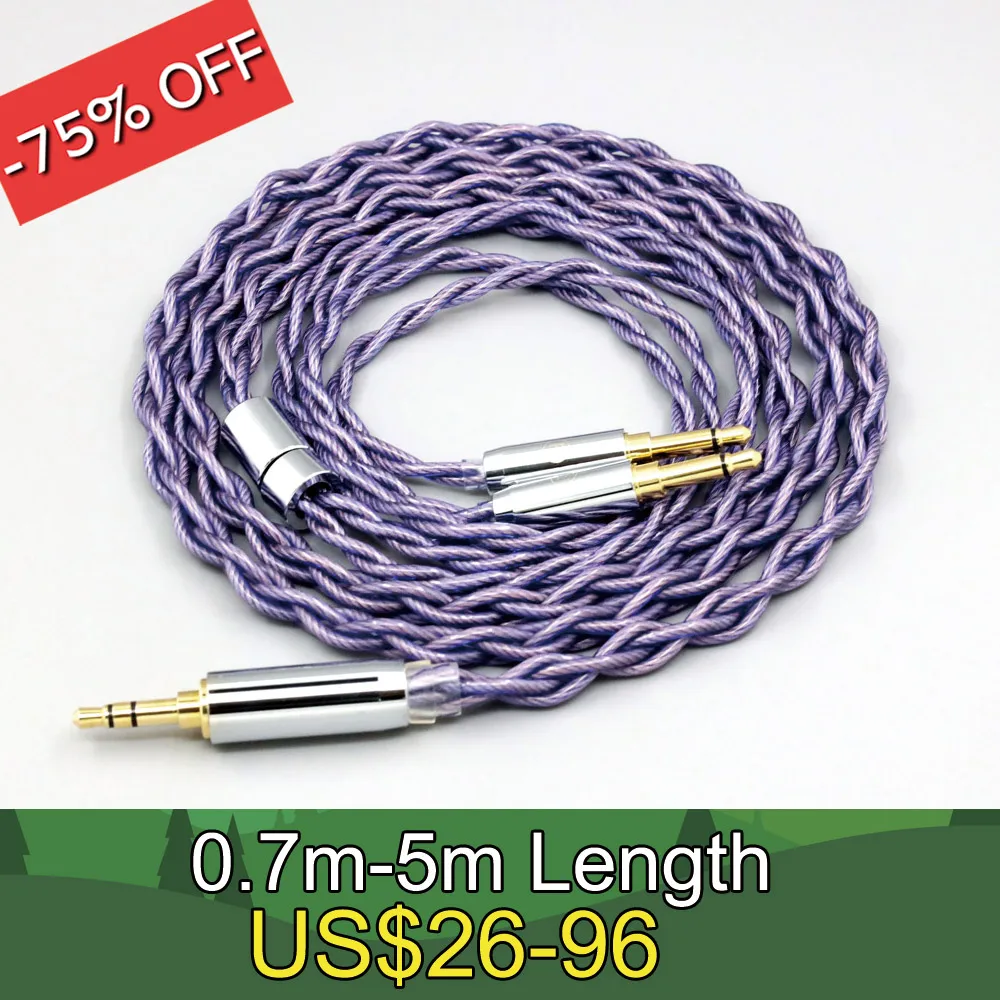 Type2 1.8mm 140 cores litz 7N OCC Headphone Cable For TAGO T3-01 T3-02 studio Klipsch HP-3 Heritage 3.5mm Pin headphone LN007873
Type2 1.8mm 140 cores litz 7N OCC Headphone Cable For TAGO T3-01 T3-02 studio Klipsch HP-3 Heritage 3.5mm Pin headphone LN007873
