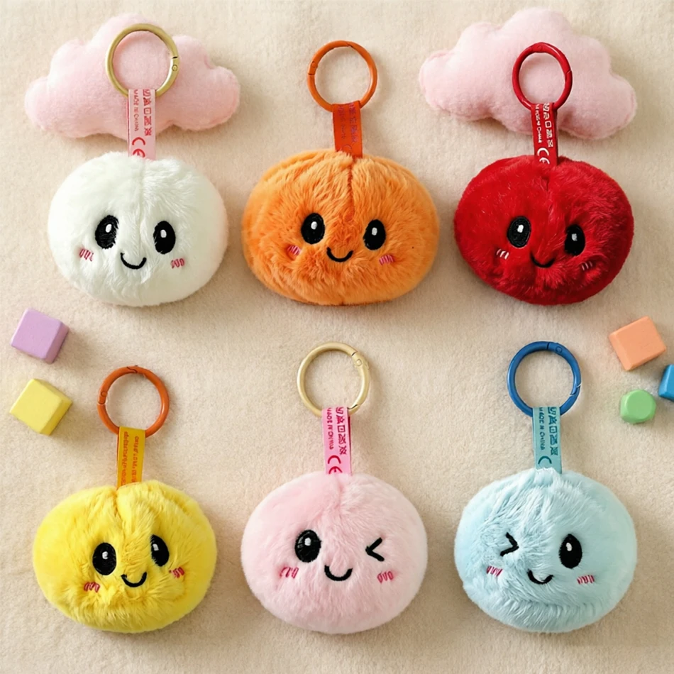 Soft Dumpling keychain Cute Squeezable Baozi Plush Toy Stress Relief Vent Sensory Fidget Toy Mystery Box for Adults Kids gifts
Soft Dumpling keychain Cute Squeezable Baozi Plush Toy Stress Relief Vent Sensory Fidget Toy Mystery Box for Adults Kids gifts