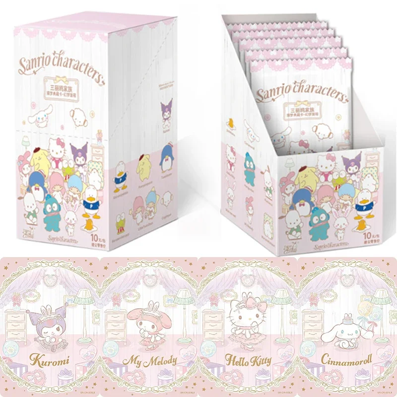 KAYOU натуральная карта Sanrio, милая мелодия Hello Kitty Sanrio, семейная серия Dreamy Journey, коллекционная карта, детская игрушка в подарок
KAYOU натуральная карта Sanrio, милая мелодия Hello Kitty Sanrio, семейная серия Dreamy Journey, коллекционная карта, детская игрушка в подарок