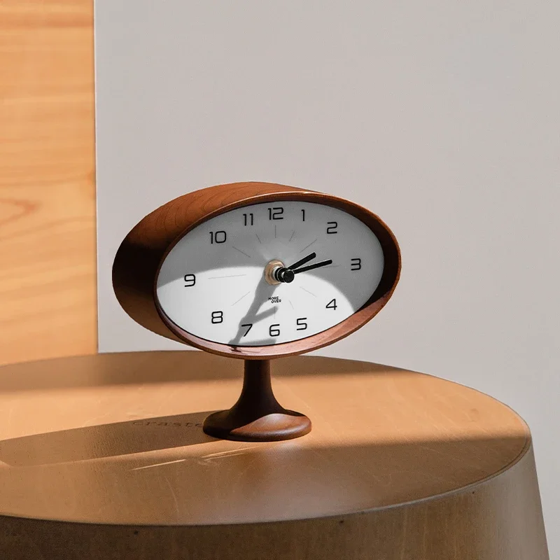 Olive retro desktop clock living room bedroom entrance solid wood ornament desktop light luxury home decoration
Olive retro desktop clock living room bedroom entrance solid wood ornament desktop light luxury home decoration