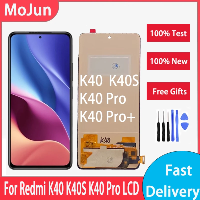 LCD Display For REDMI K40 LCD Display Touch Screen Digitizer Assembly For REDMI K40 K40S K40 Pro LCD Screen Replacement
LCD Display For REDMI K40 LCD Display Touch Screen Digitizer Assembly For REDMI K40 K40S K40 Pro LCD Screen Replacement