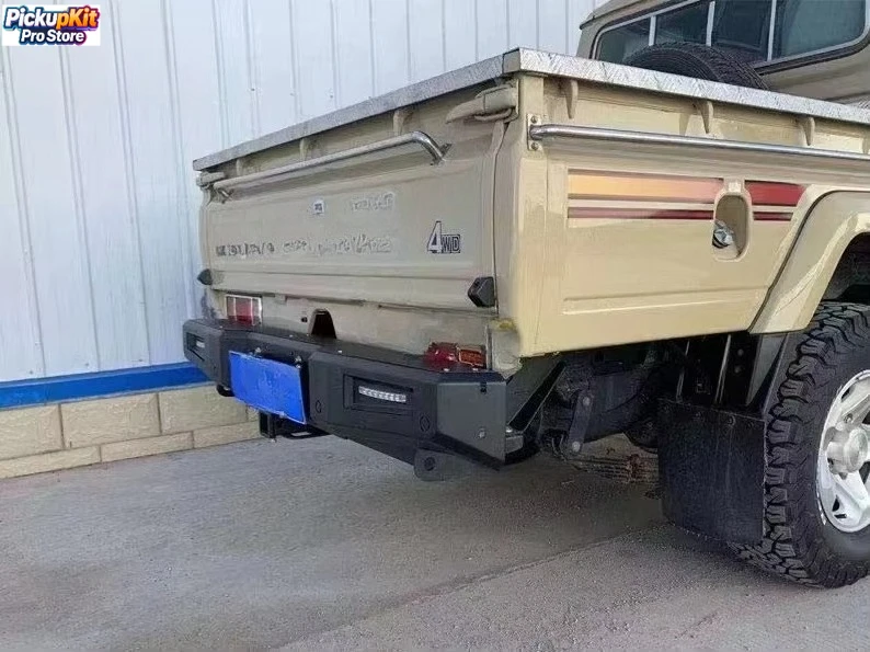 Off-Road Steel Heavy-Duty Rear Bumper for Land Cruiser Pickup LC79
Off-Road Steel Heavy-Duty Rear Bumper for Land Cruiser Pickup LC79