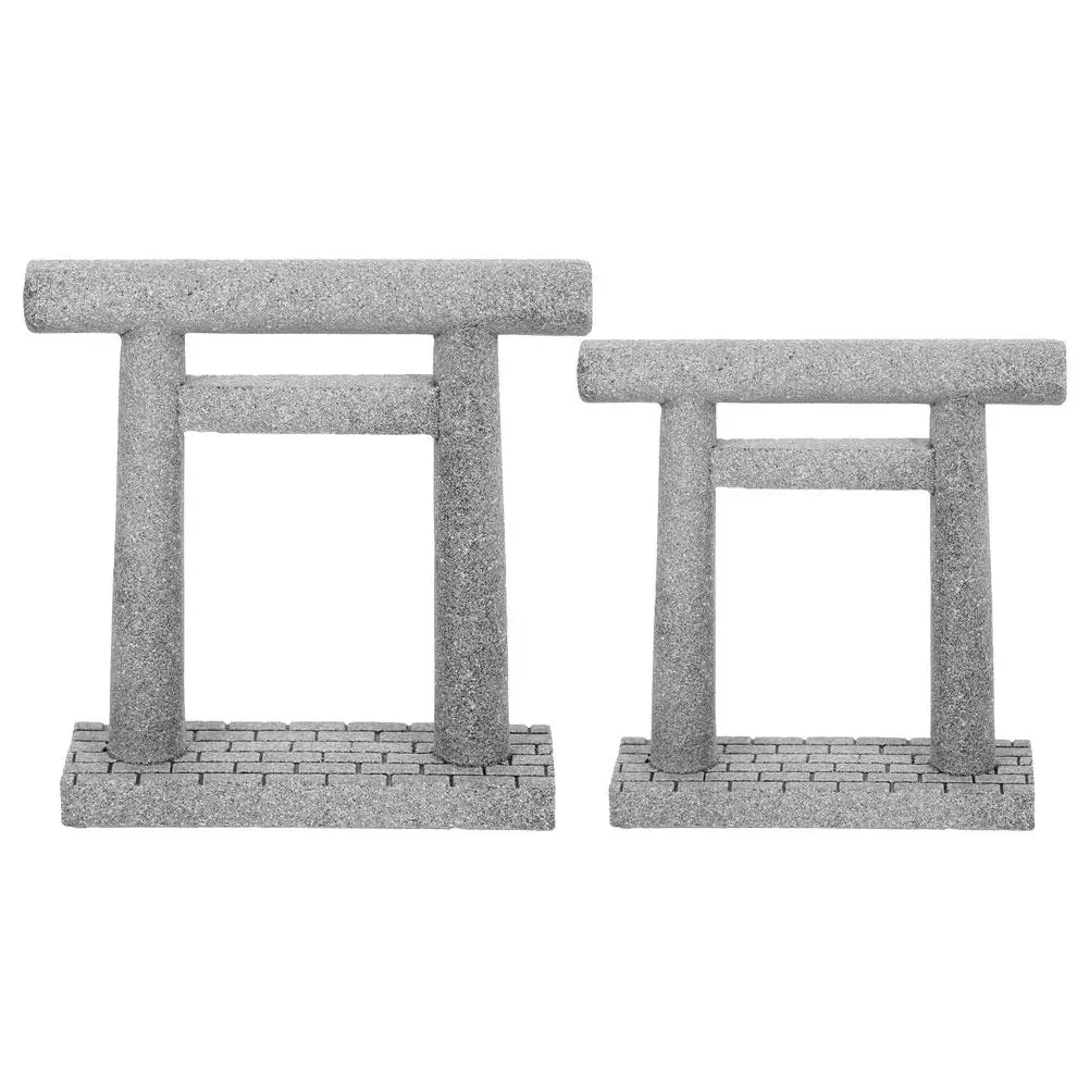 2Pcs Mini Gate Decorations Stone Japanese Japanese Style Ornaments for Fish Tank Room Garden Pet Supplies
2Pcs Mini Gate Decorations Stone Japanese Japanese Style Ornaments for Fish Tank Room Garden Pet Supplies