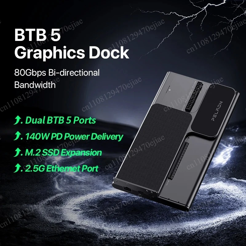 PELADN Link S-3 Dual Thunderbolt 5 Graphics Card Docking Station OCulink PCIe x16 Slot 2.5G RJ45 LAN 1*PCIe3.0 x1 M.2 Slot
PELADN Link S-3 Dual Thunderbolt 5 Graphics Card Docking Station OCulink PCIe x16 Slot 2.5G RJ45 LAN 1*PCIe3.0 x1 M.2 Slot