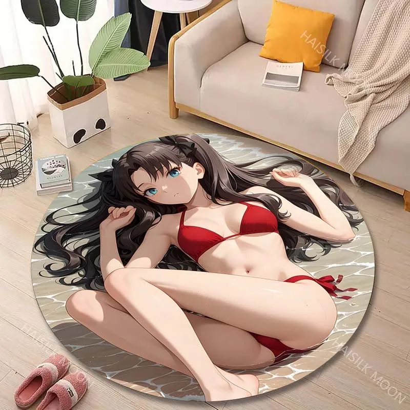 1PC Red bikini on beach Print Round Carpet for Living Room Bedroom Sofa Table Floor Mat Area Rug Luxury Gift
1PC Red bikini on beach Print Round Carpet for Living Room Bedroom Sofa Table Floor Mat Area Rug Luxury Gift