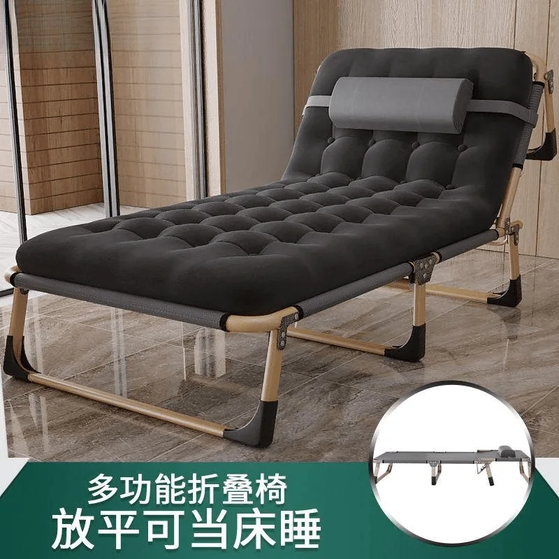 Folding single bed household portable multi-function recliner office simple lunch break adult simple camp bed
Folding single bed household portable multi-function recliner office simple lunch break adult simple camp bed